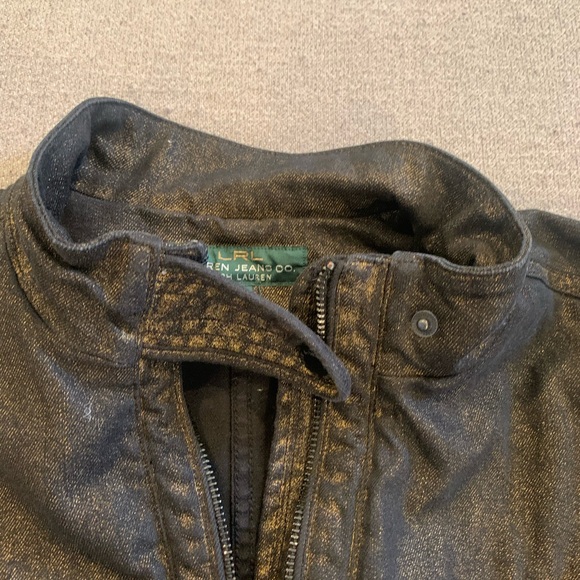 Ralph Lauren Black and Gold Jacket - Picture 2 of 9